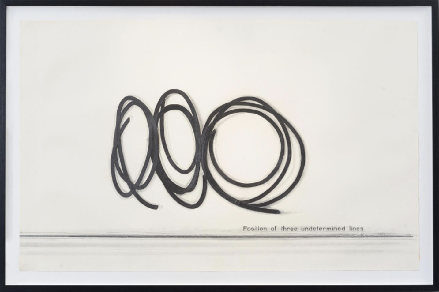 Bernar Venet, drawing