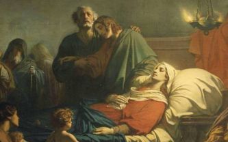 The Death of the Virgin, oil on canvas