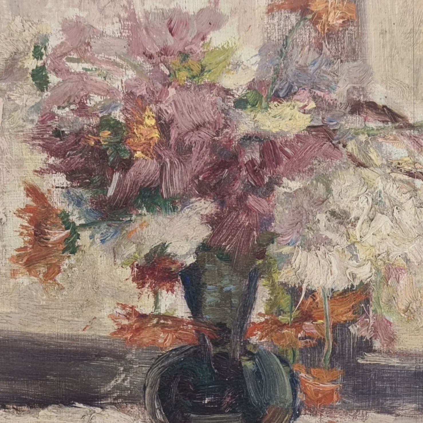 Anna Boch, huile sur toile