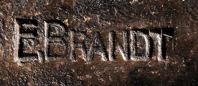 Edgar Brandt's signature