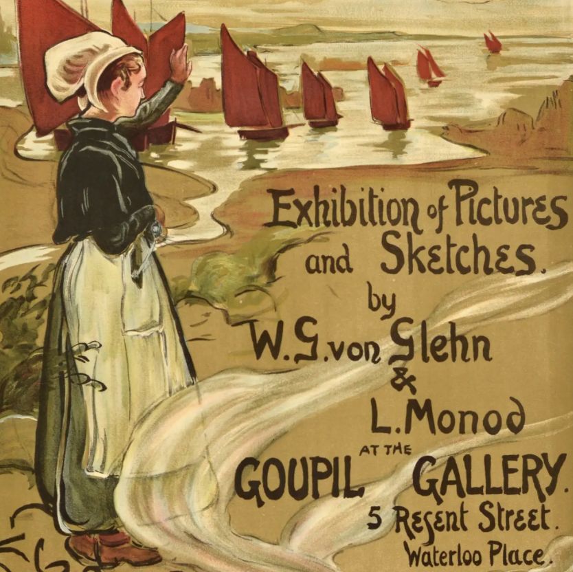 De Glehn, advertising poster