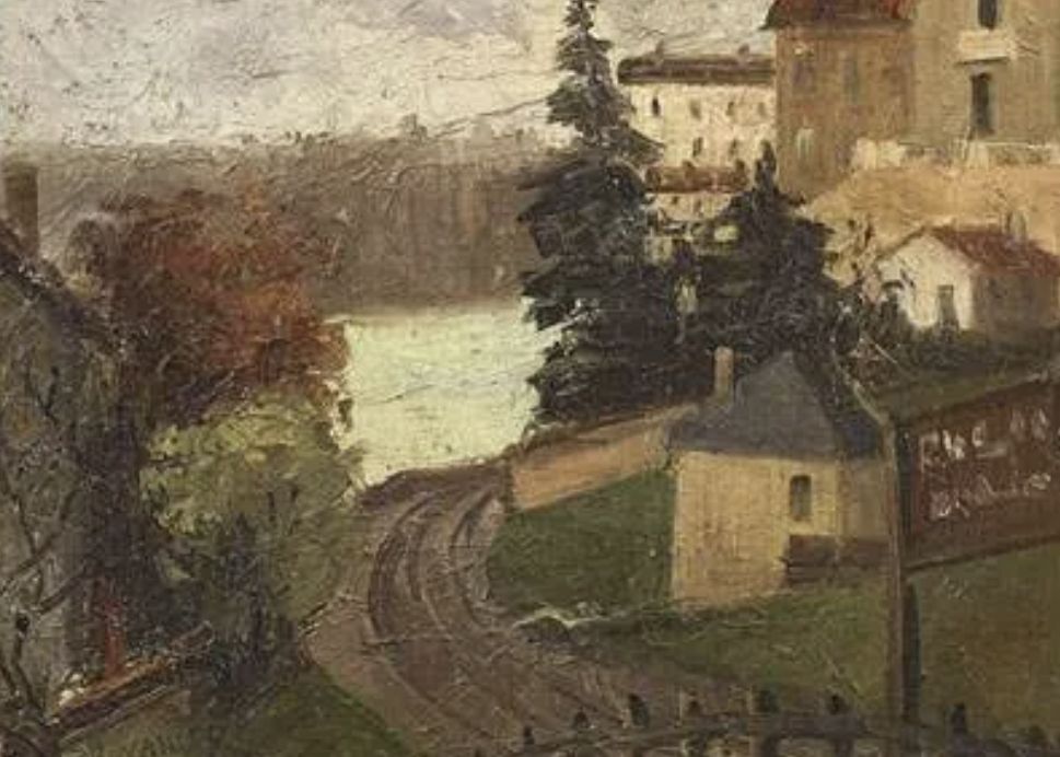 Alexandre Altmann, oil on canvas