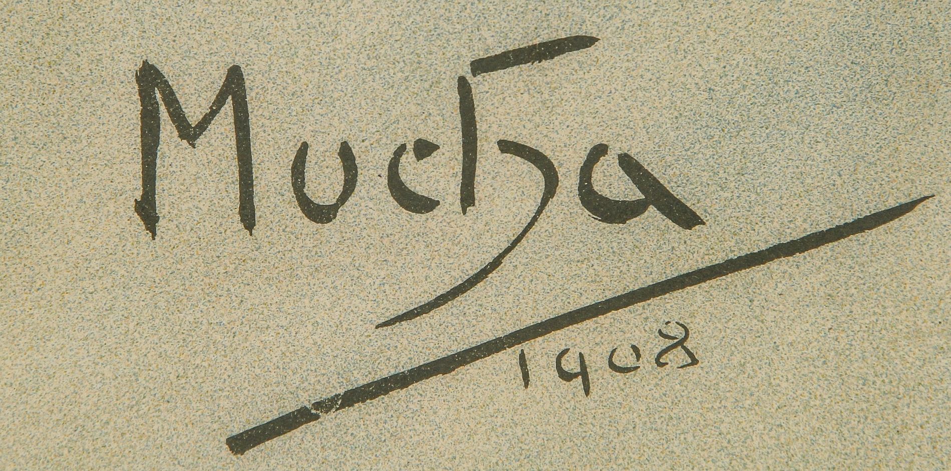 Alphonse Mucha's signature