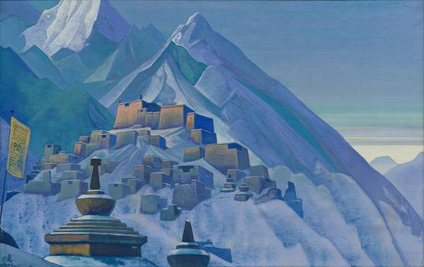 Nicolas Roerich, oil on canvas