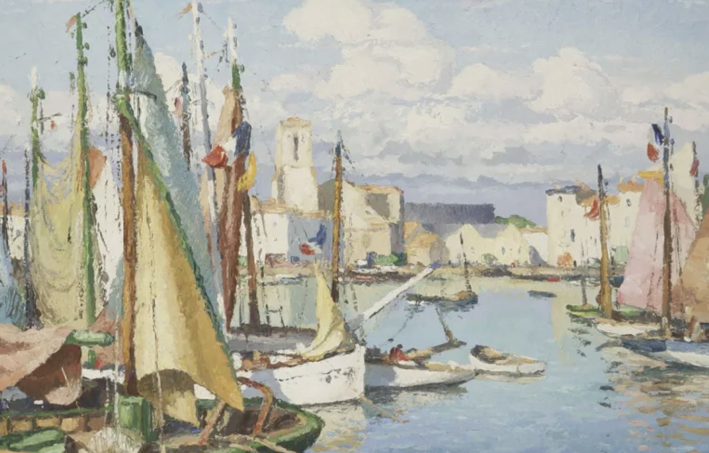 Gaston Balande, oil on canvas