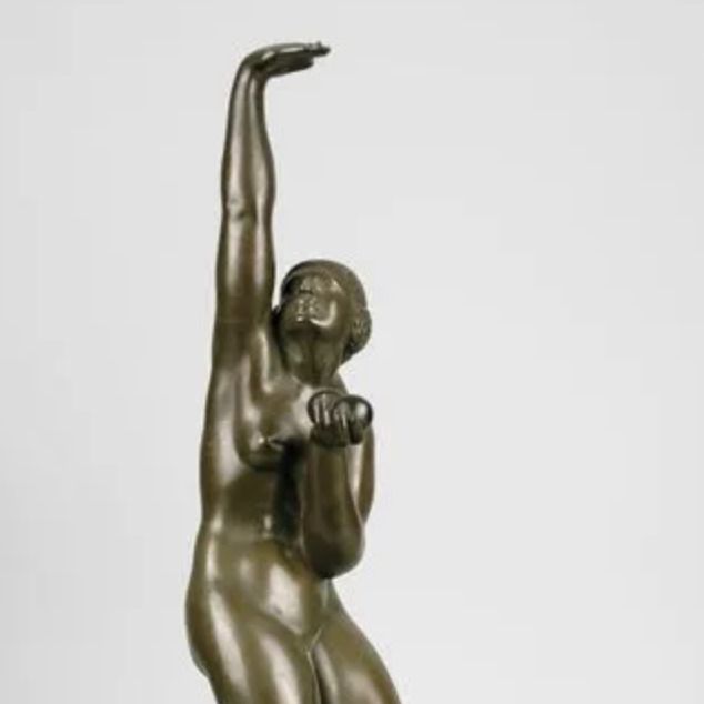 Georges Chauvel, sculpture en bronze