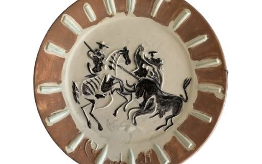 Picasso x Madoura, earthenware dish