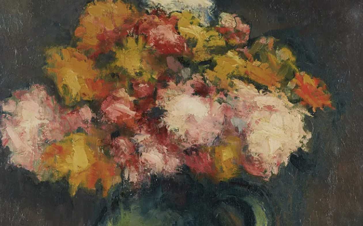 Maurice Louvrier, oil on canvas