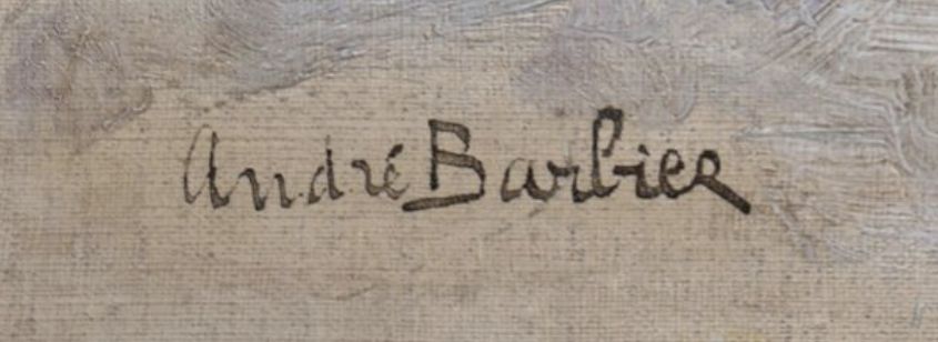 Signature of André Barbier