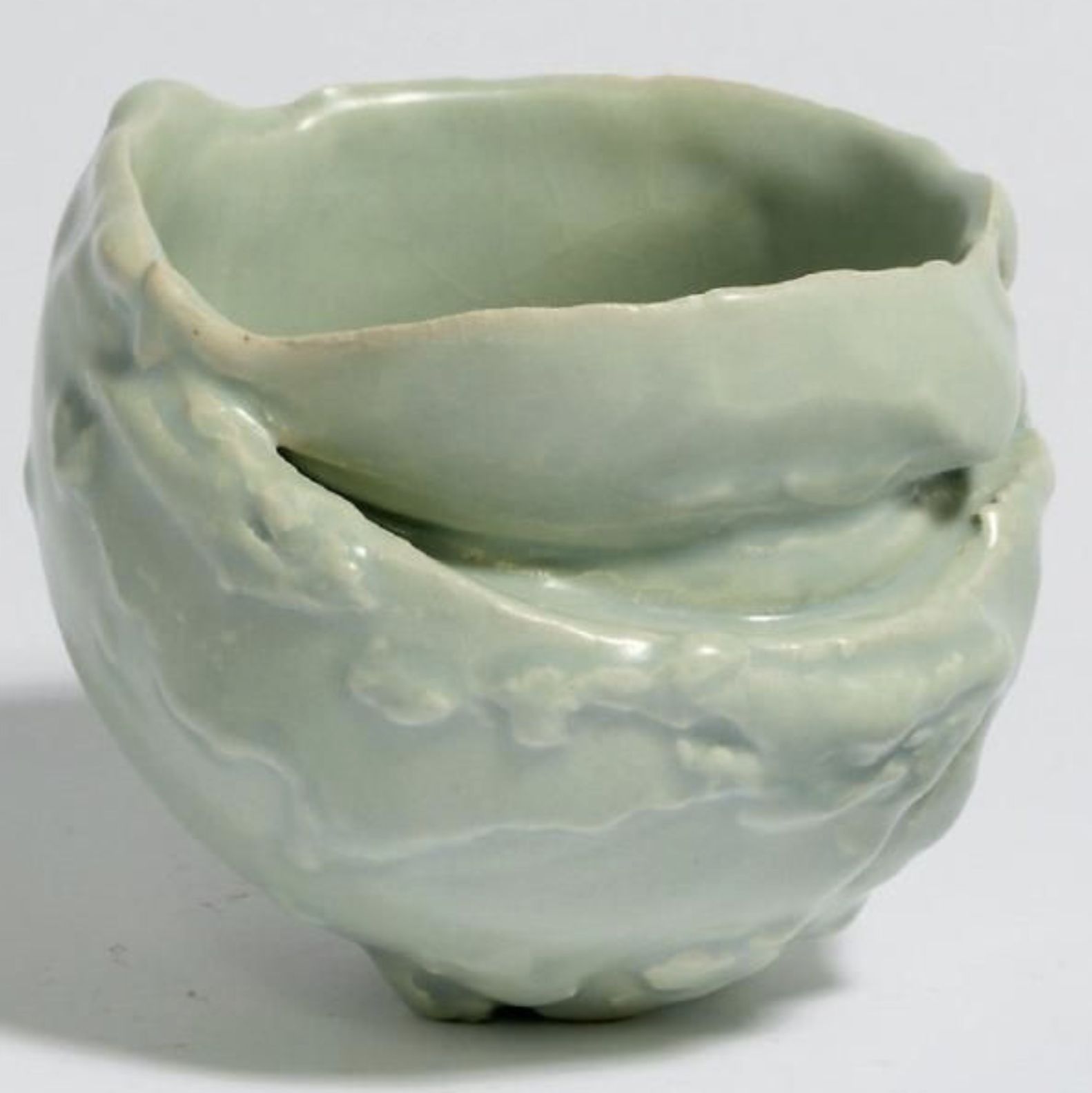 JF Fouillhoux, celadon sculpture