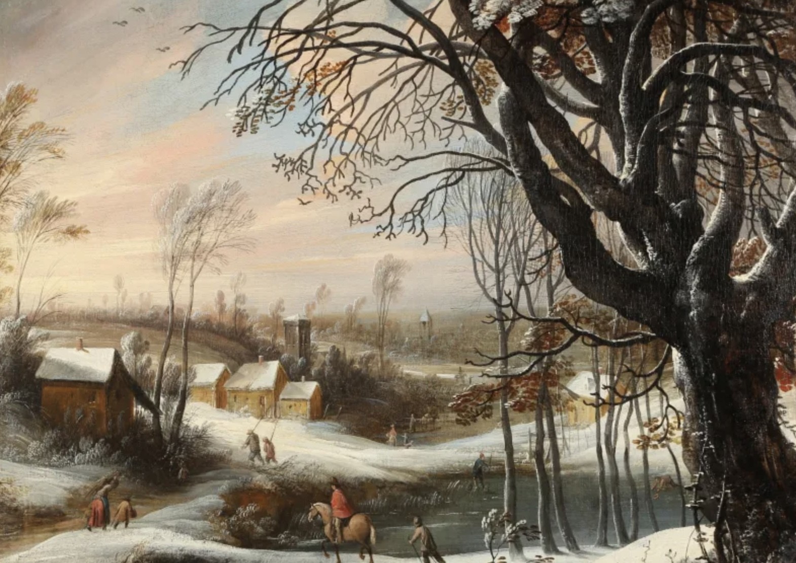 Jacques Fouquier, huile sur panneau