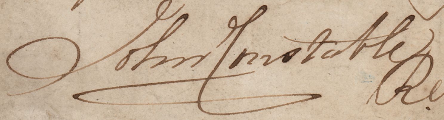 John Constable's signature
