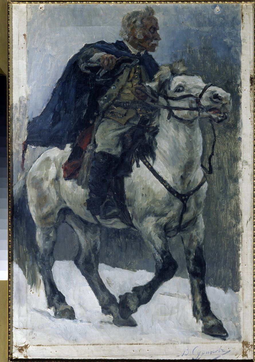 Vassily Sourikov, huile sur toile