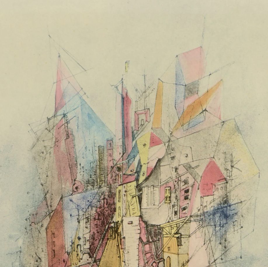 Otto Wols, lithographie