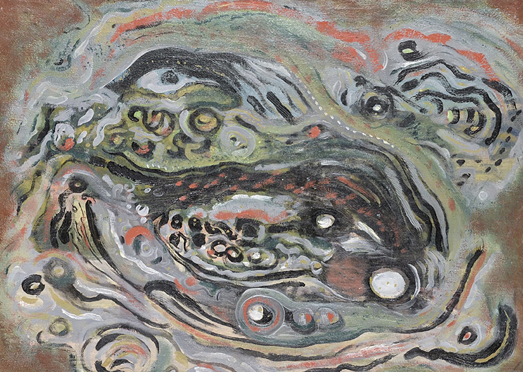 Otto Wols, huile sur toile