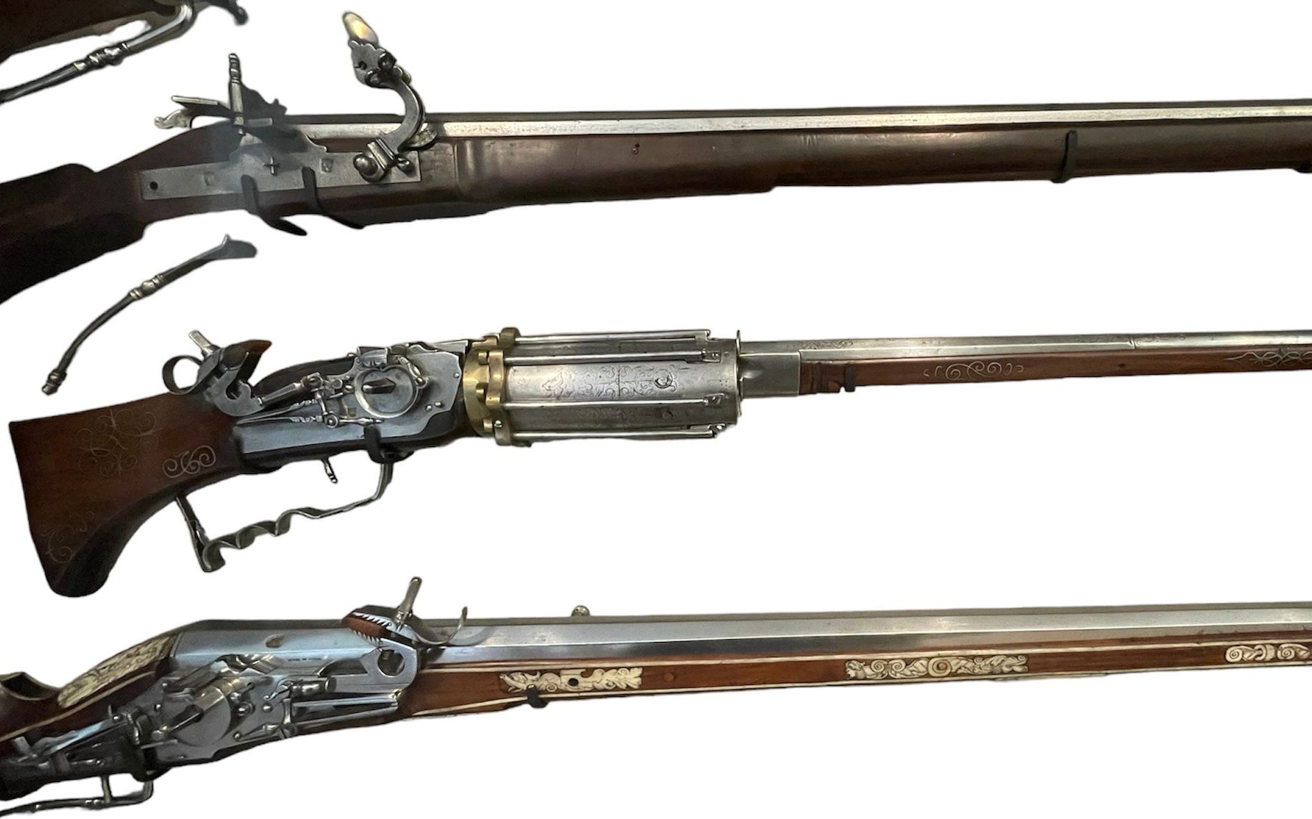 Repeating infantry rifles