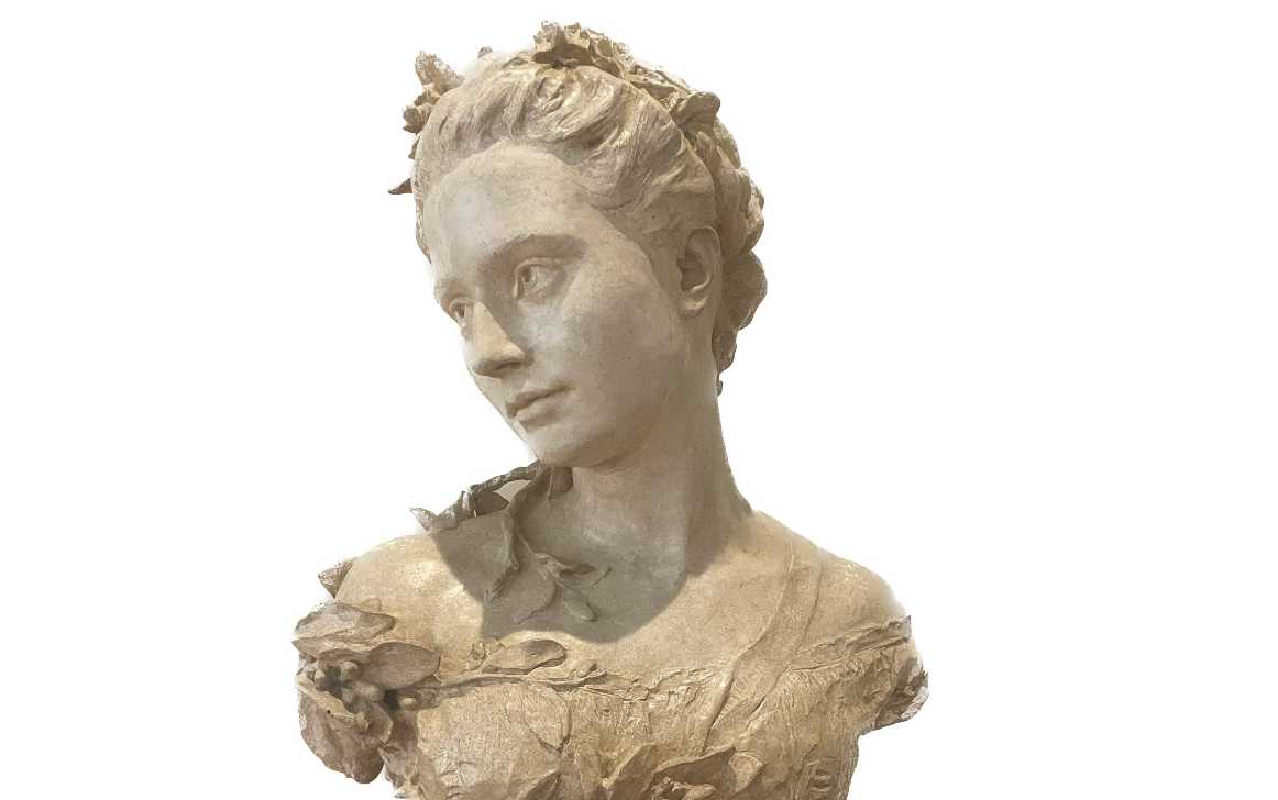 Carpeaux marble bust