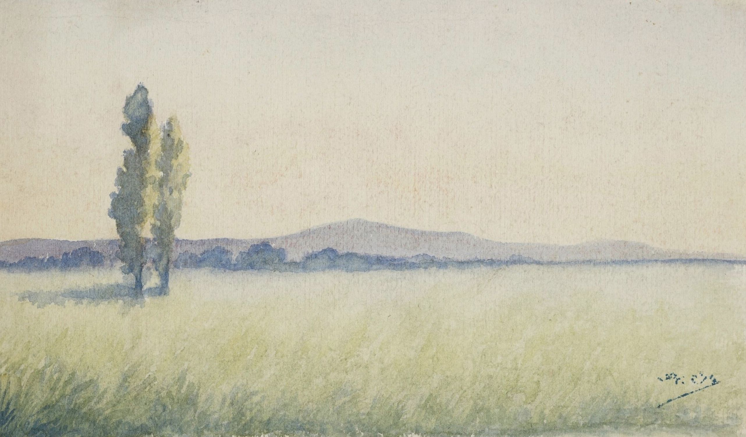 Alphonse Osbert, oil on canvas