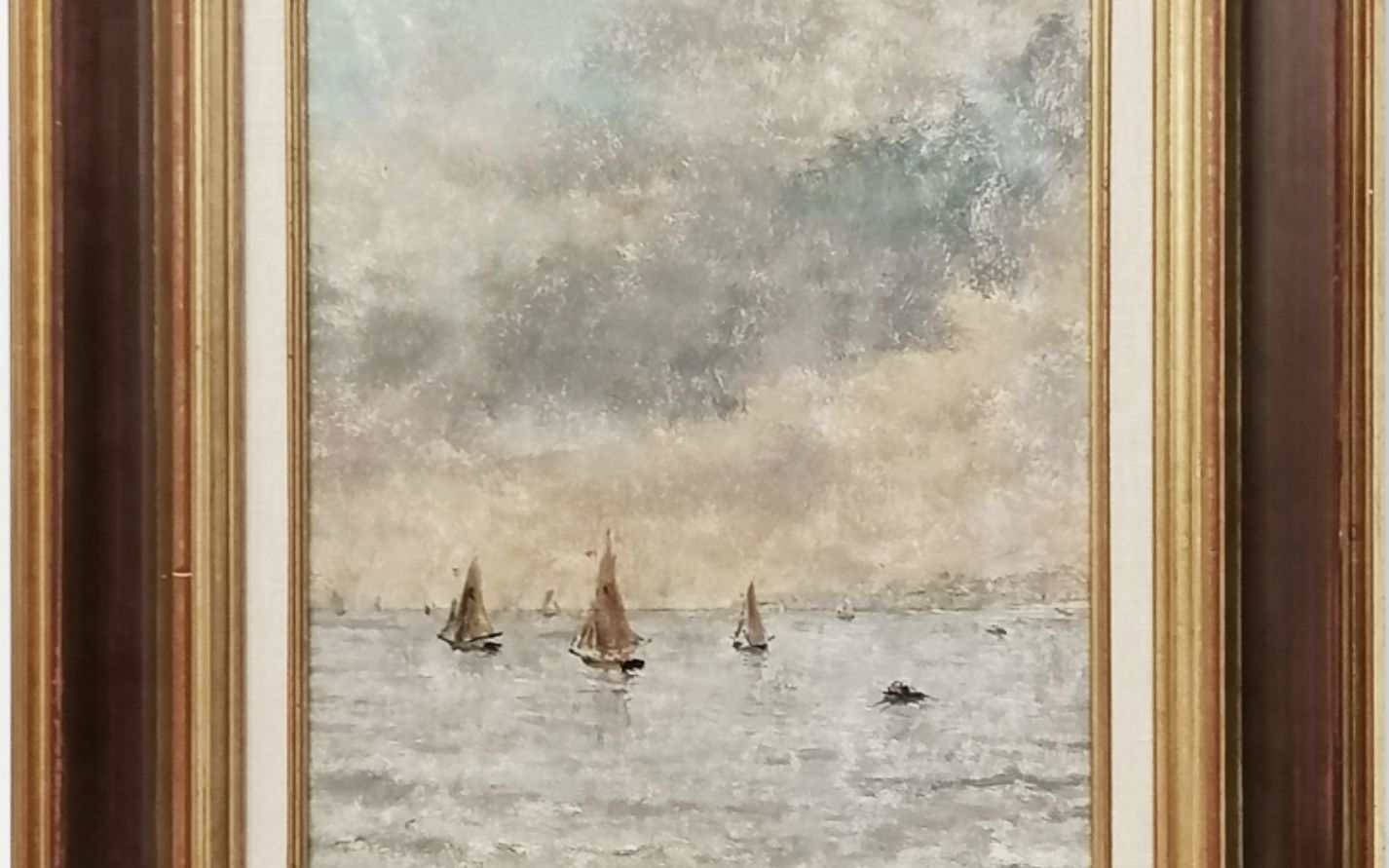 Alfred Stevens, oil on canvas