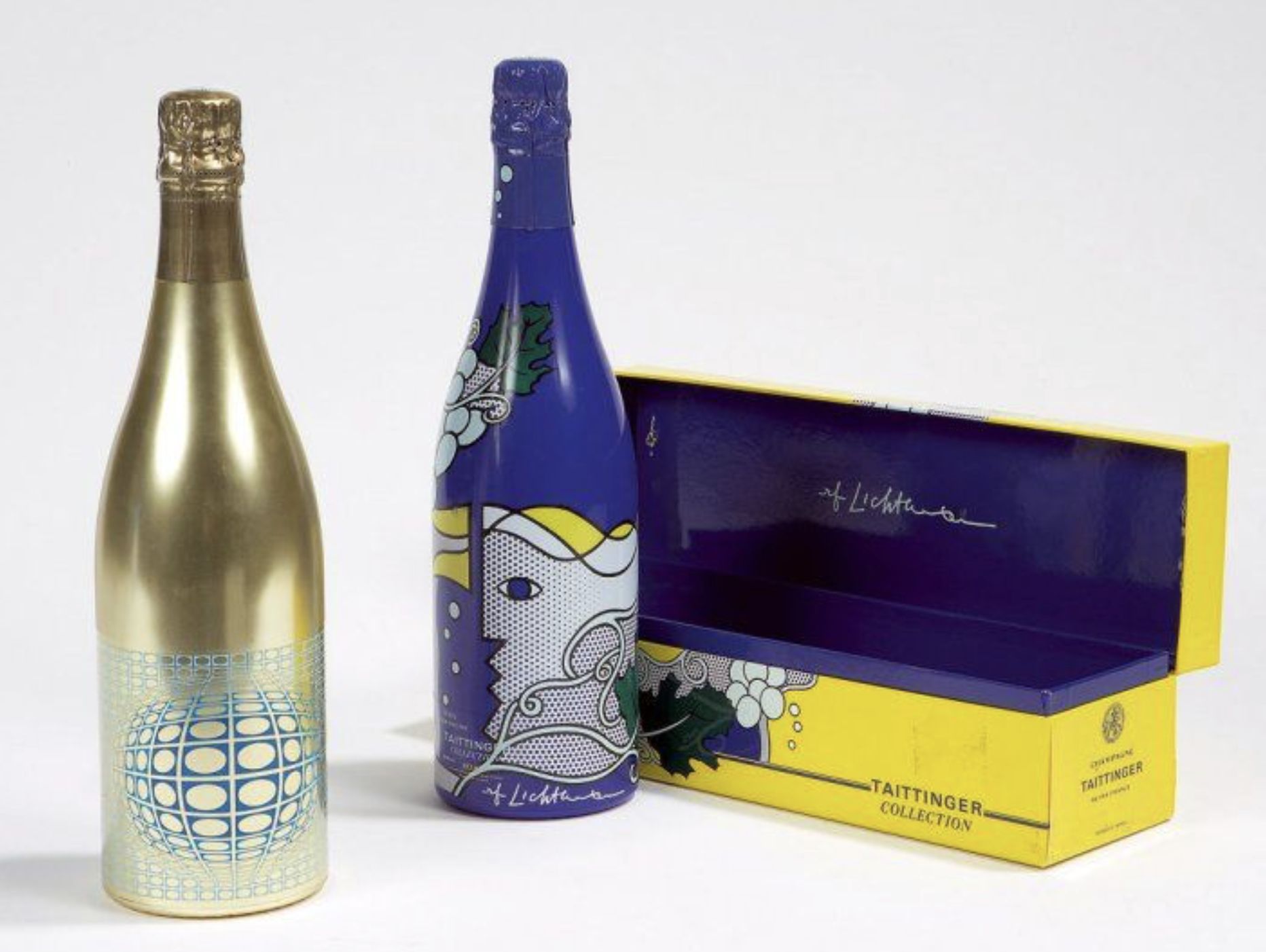 Lichtenstein X Tattinger, artistic collaboration