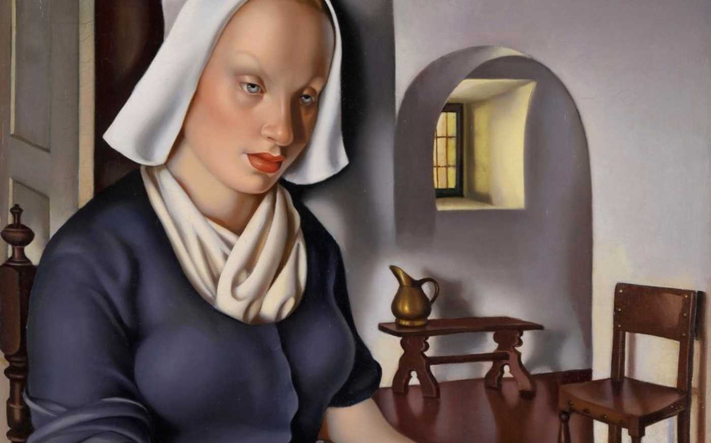 Tamara de Lempicka, huile sur toile