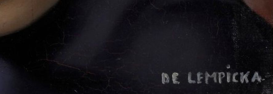 Signature de Tamara de Lempicka