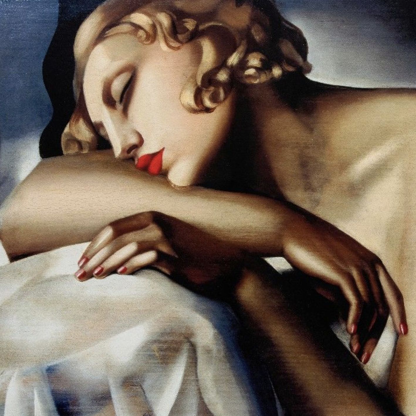 Tamara de Lempicka, huile sur toile