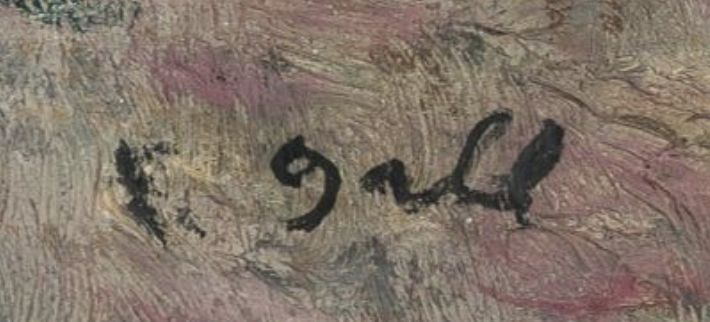 Signature of François Gall