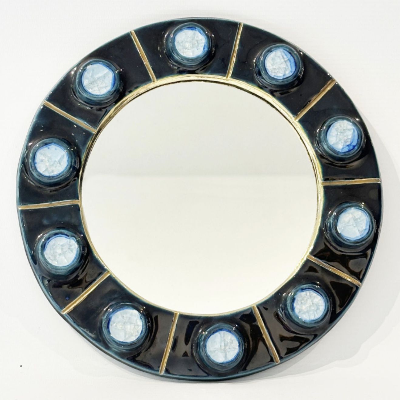 Mithé Espelt, glazed ceramic mirror