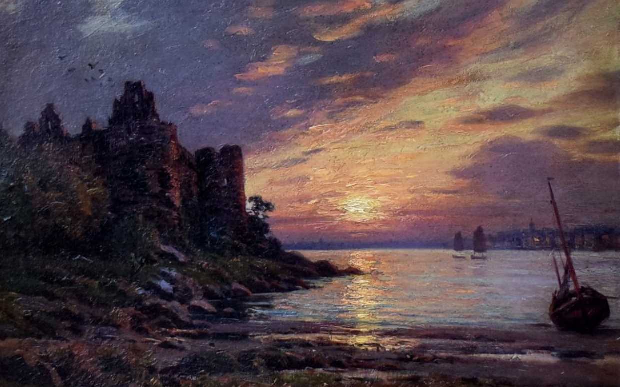 Victor Brugairolles, oil on canvas