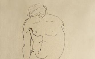 Marino Marini, drawing