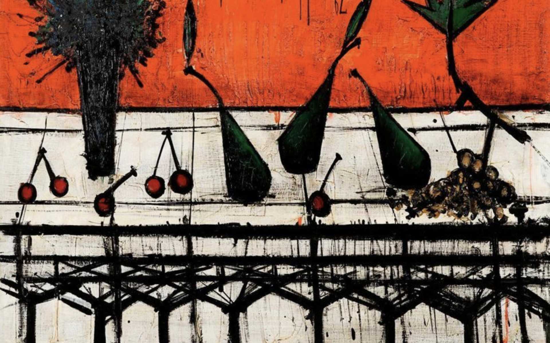 Bernard Buffet, huile sur toile