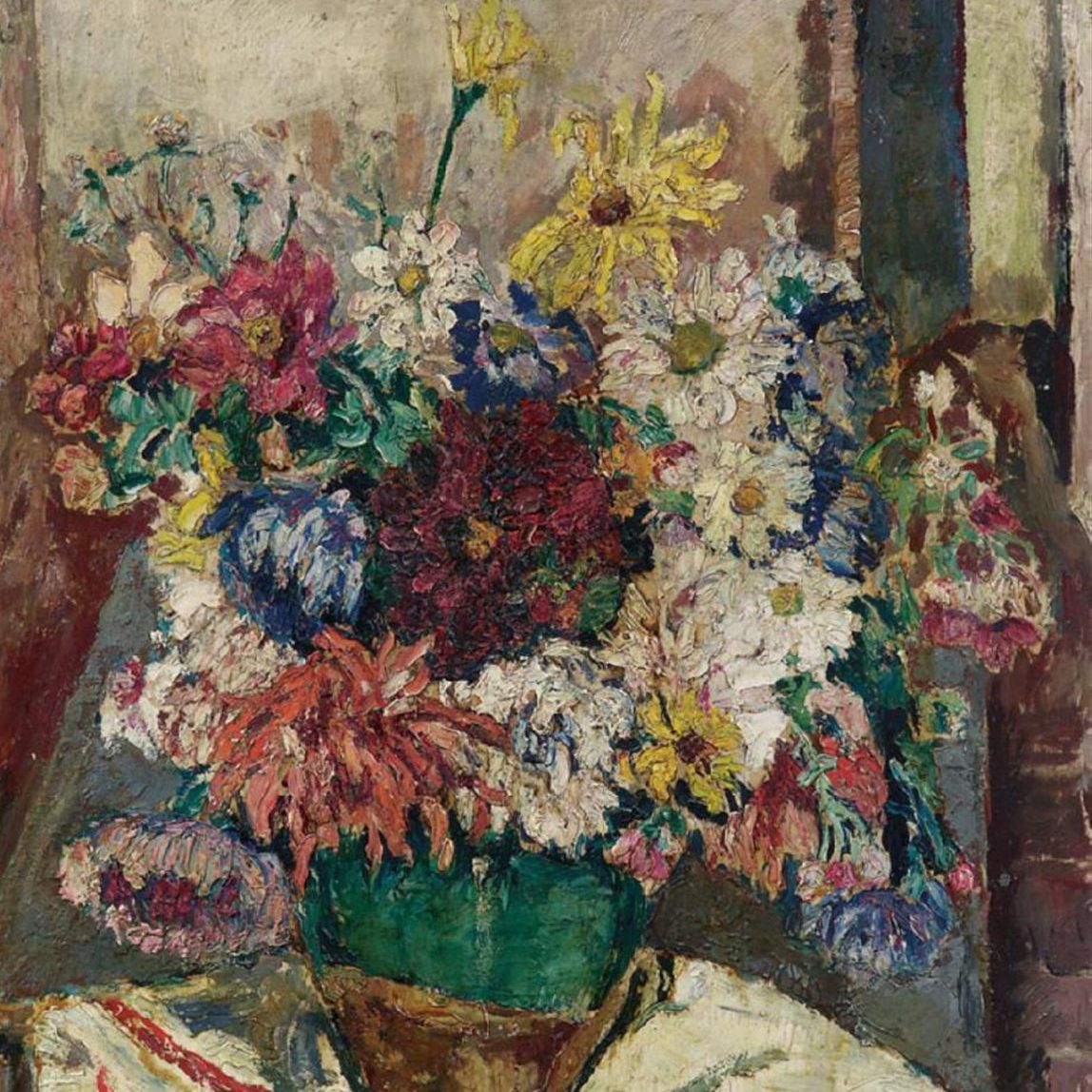 Mela Muter, Still life of flowers, oil on canvas