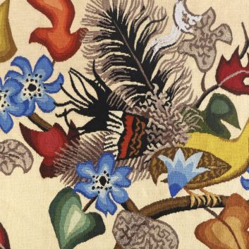 based on a cartoon by DOM ROBERT (1907-1997, Guy de CHAUNAC-LANZAC, tapestry