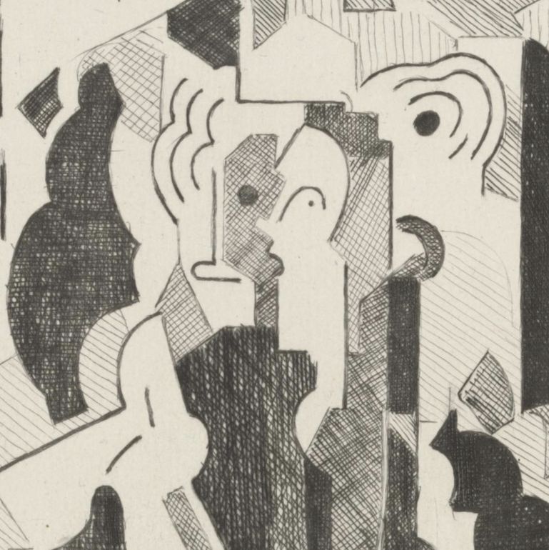 Albert Gleizes, gravure