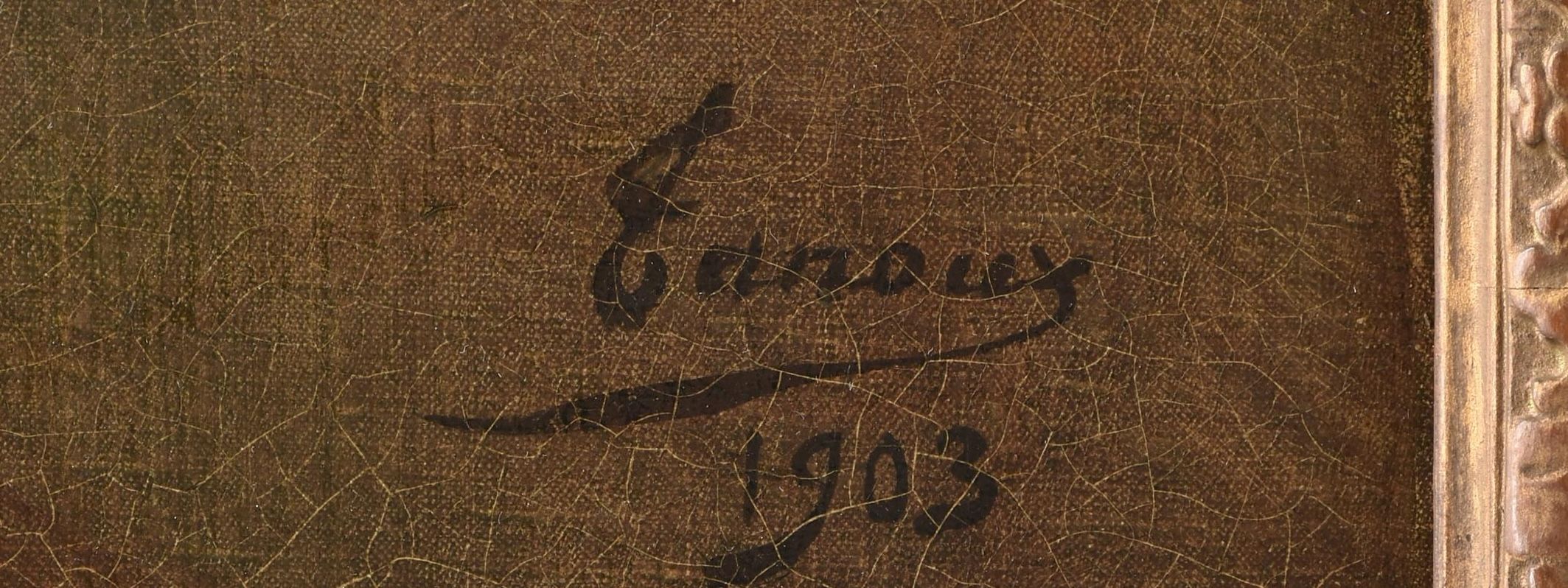 Signature of Adrien Tanoux