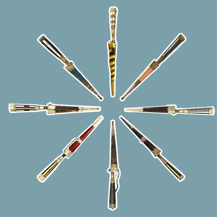 Corsican stylus set sold at auction