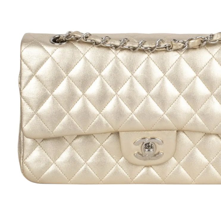 Chanel, Timeless in metallic lamb leather