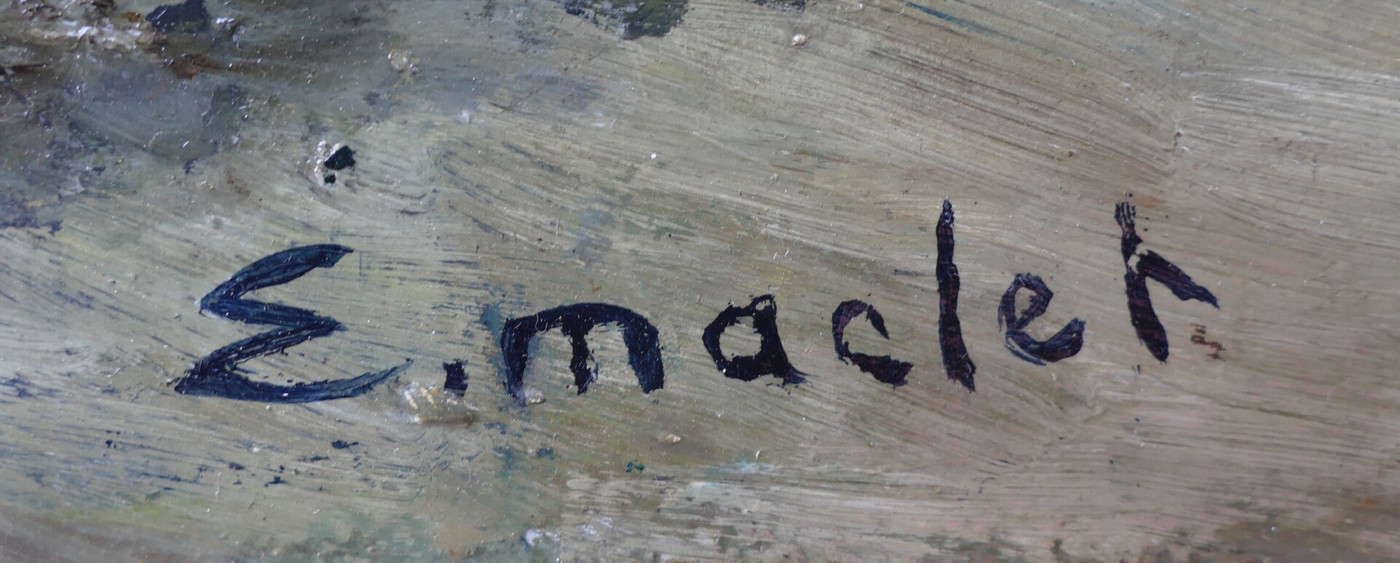 Signature of Elisée Maclet