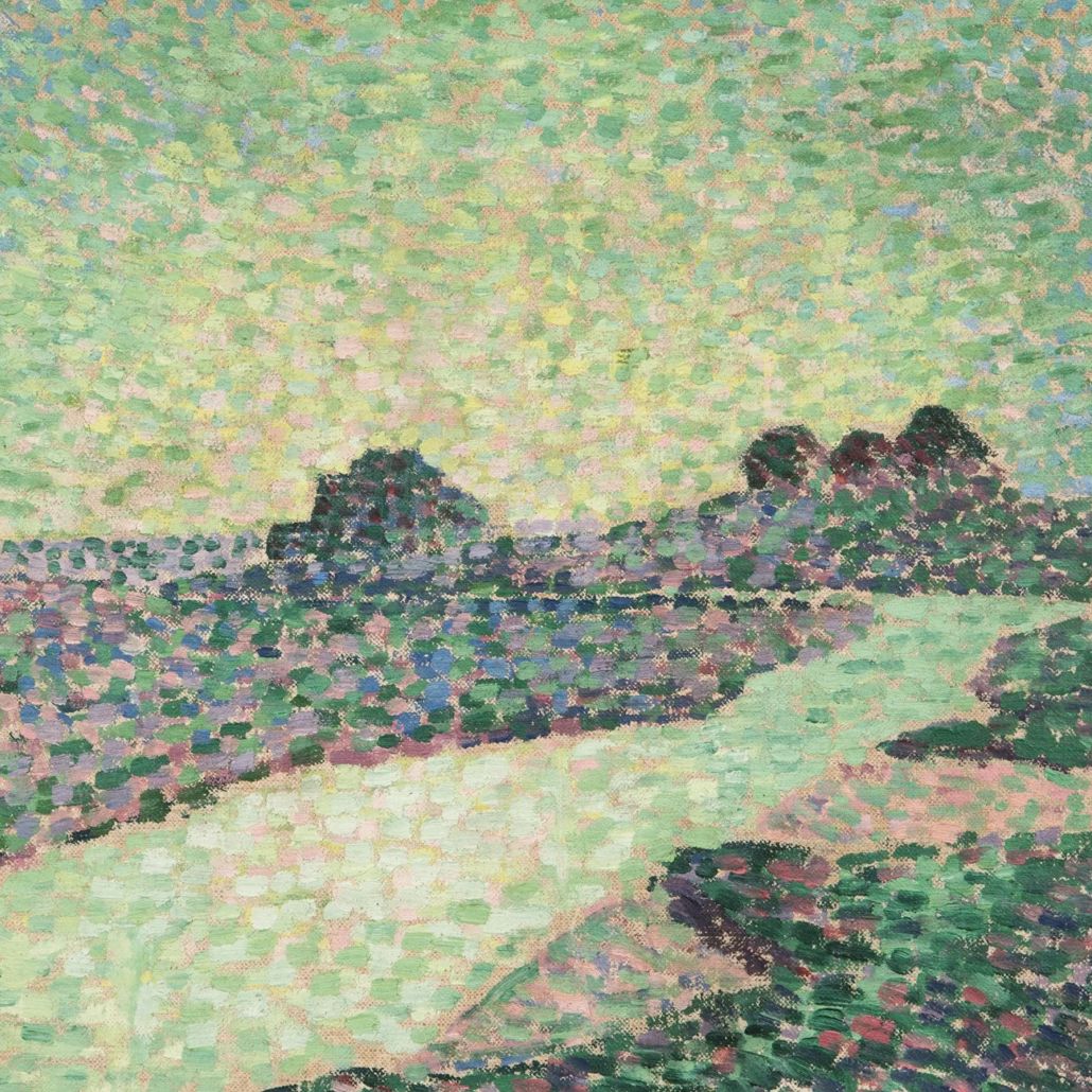 Théo Van Rysselberghe, oil on canvas