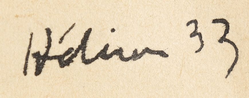 Jean Hélion's signature