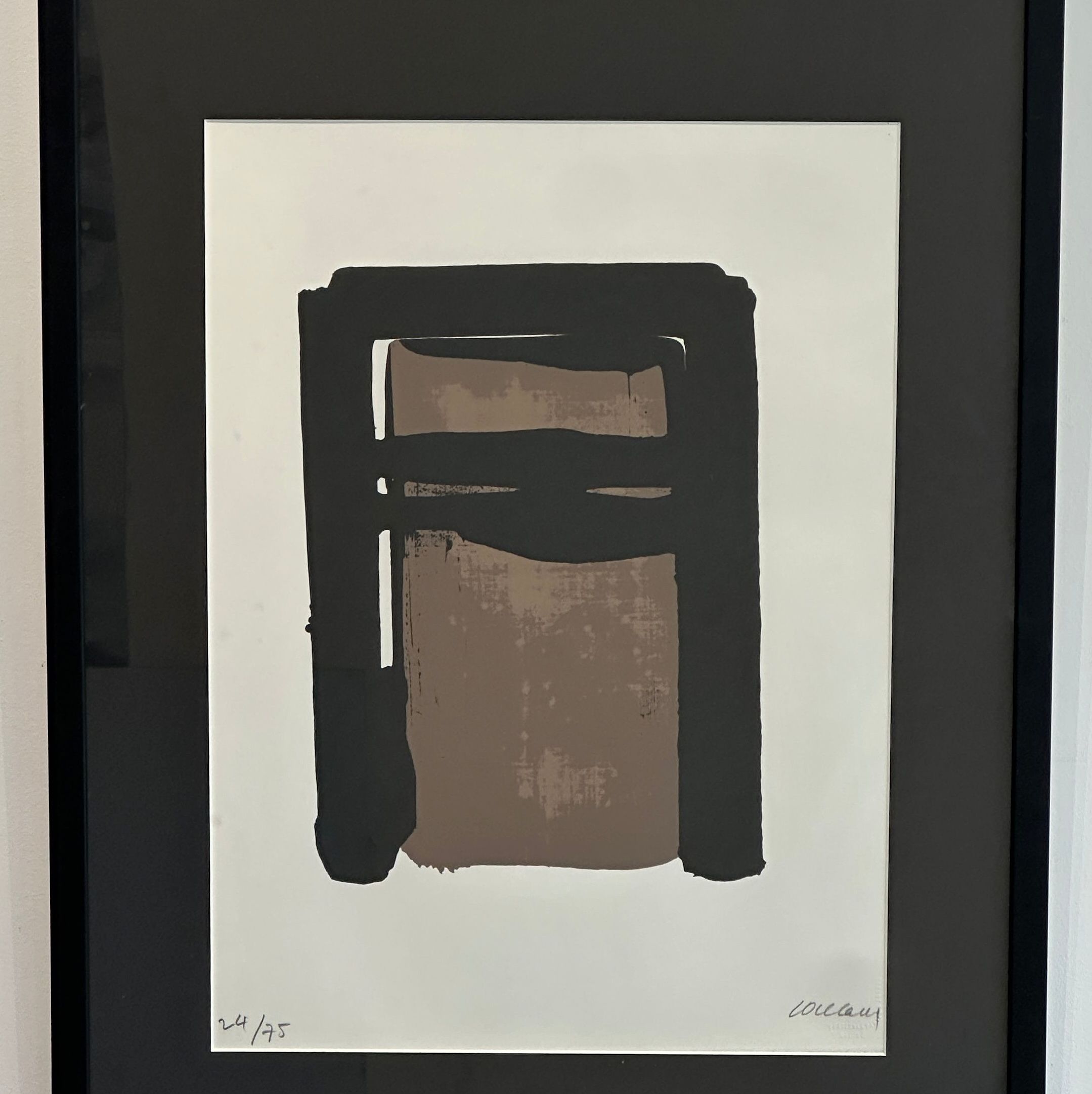Pierre Soulages, lithographie