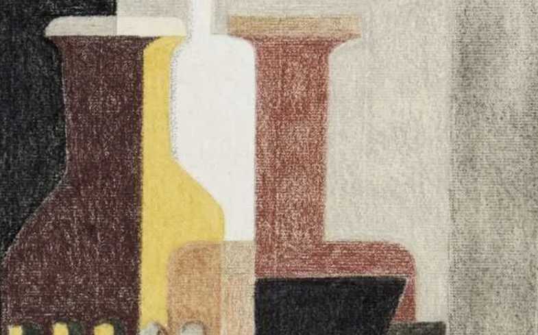 Amédée Ozenfant still life pastel