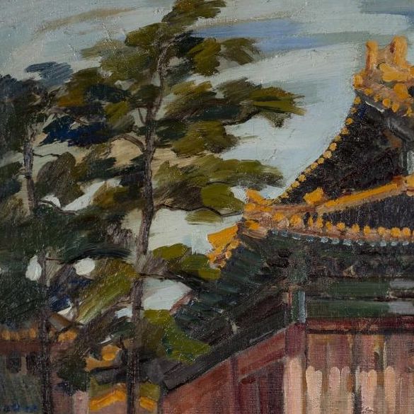 Zeng Yilu, oil on canvas