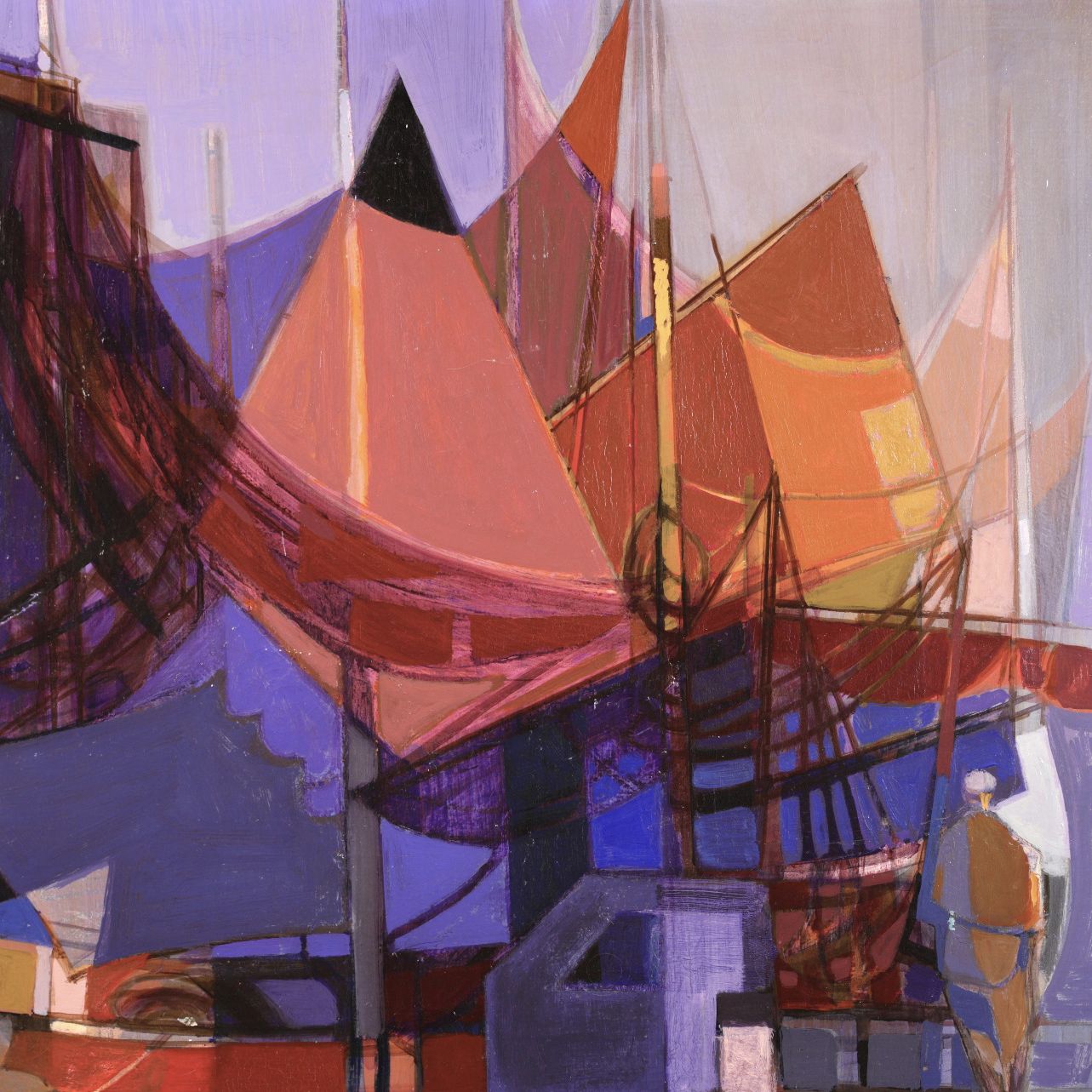 Camille Hilaire, oil on canvas