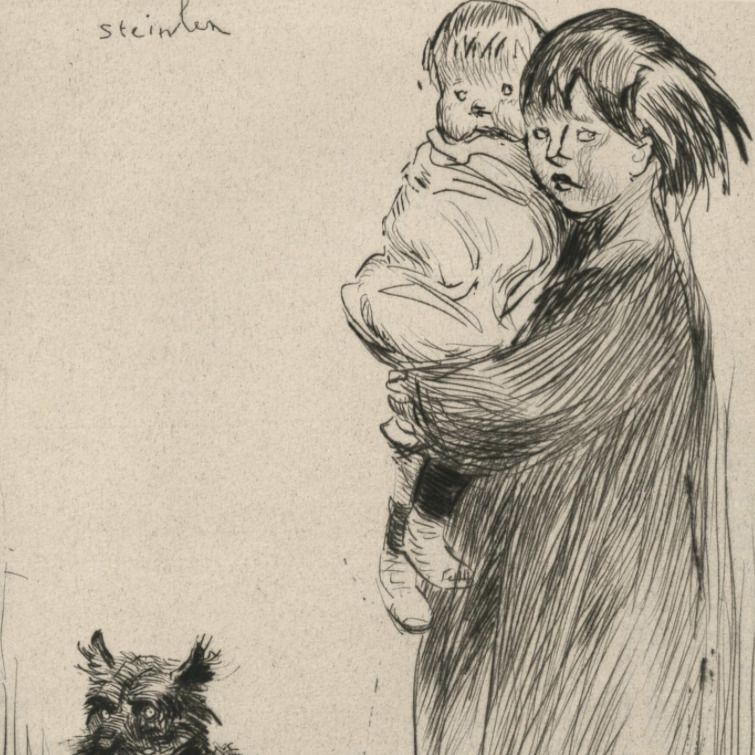 Théophile Alexandre Steinlen, gravure