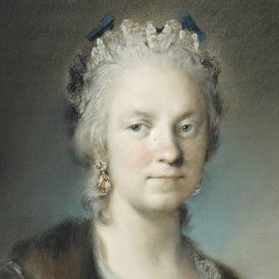 Rosalba Carriera, pastel sur papier