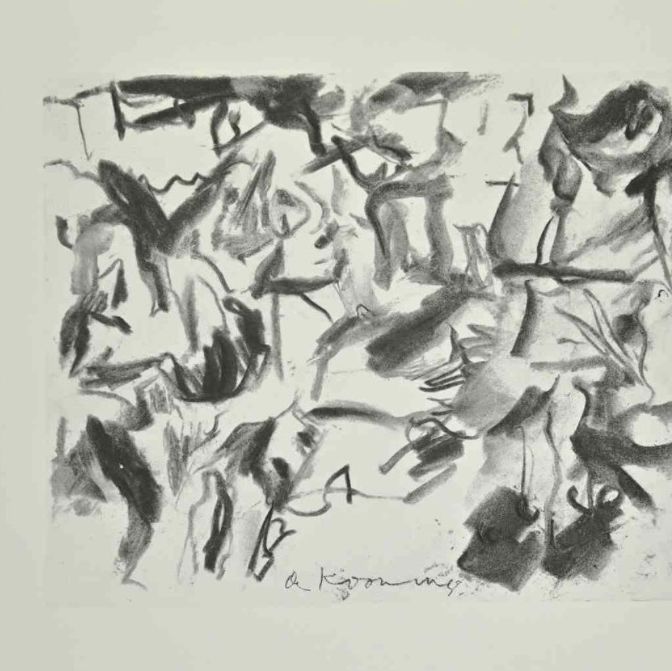 Willem de Kooning, lithographie