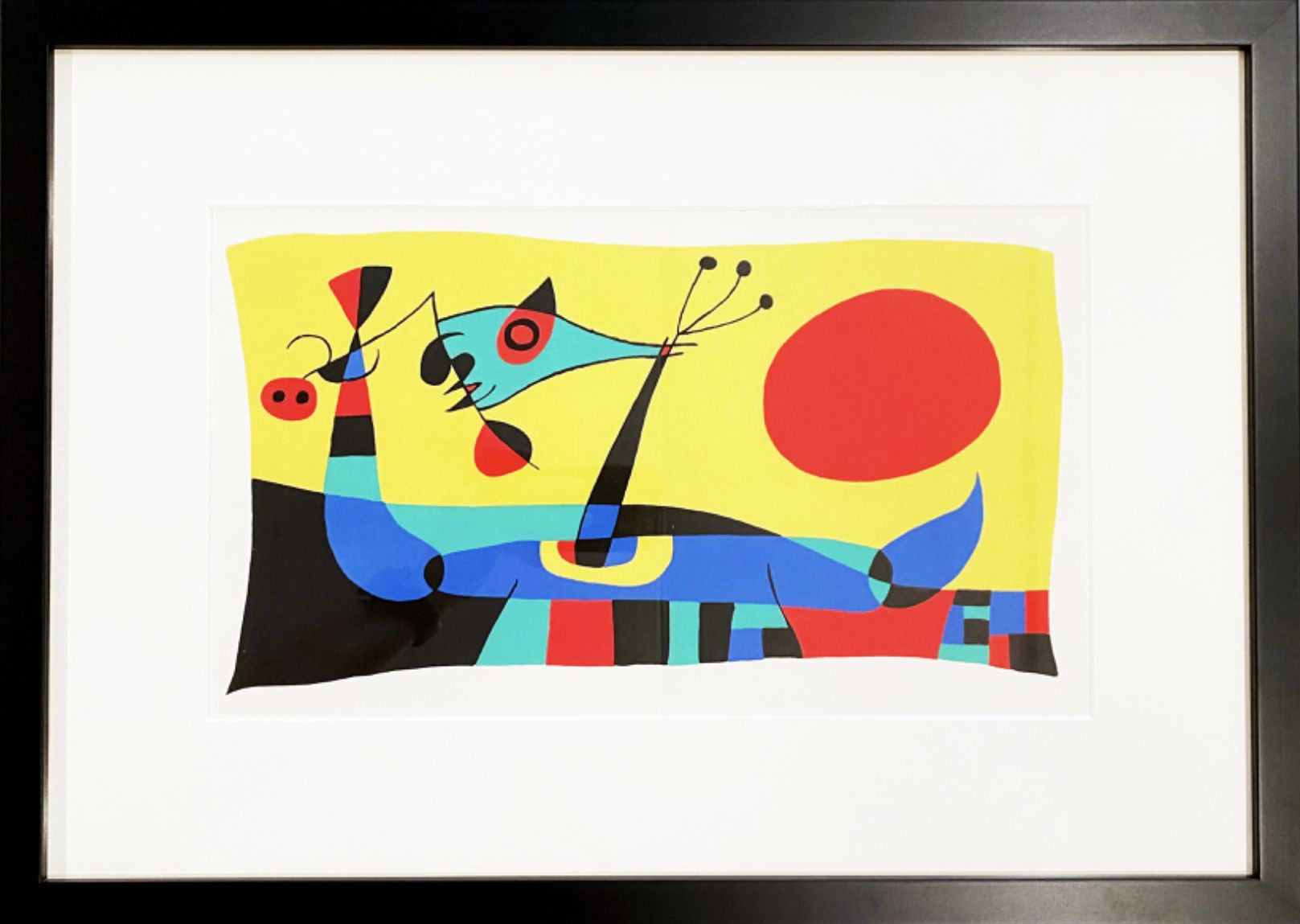 Joan Miro, lithograph