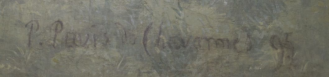 Signature of Puvis de Chavannes